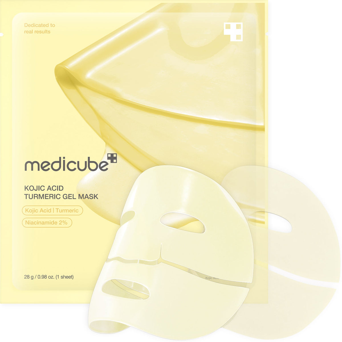 MEDICUBE — Kojic Acid Turmeric Gold Jelly Gel Mask 1EA