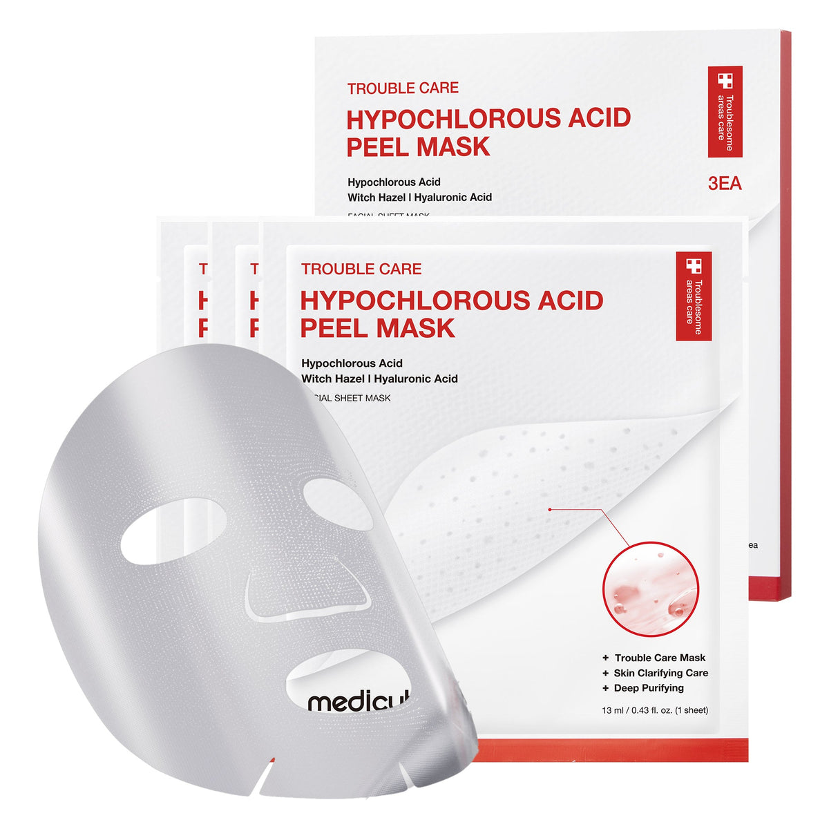 MEDICUBE — Hypochlorous Acid Peel Mask