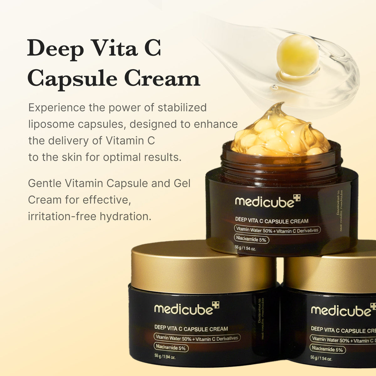 MEDICUBE — Deep Vita C Capsule Cream