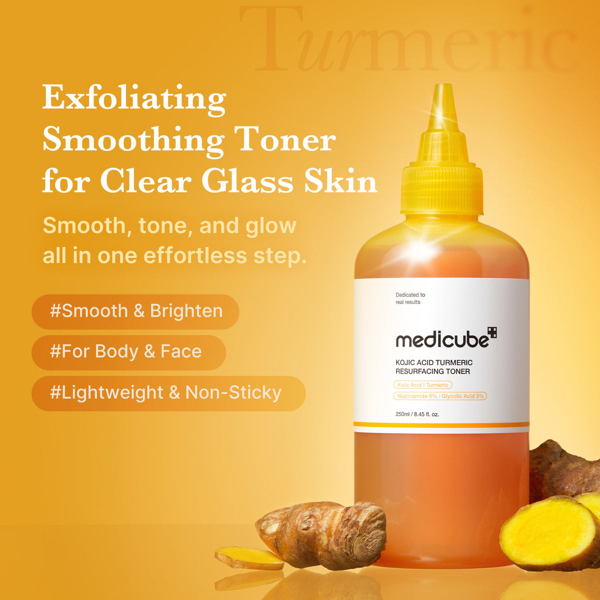 MEDICUBE — Kojic Acid Turmeric Toner