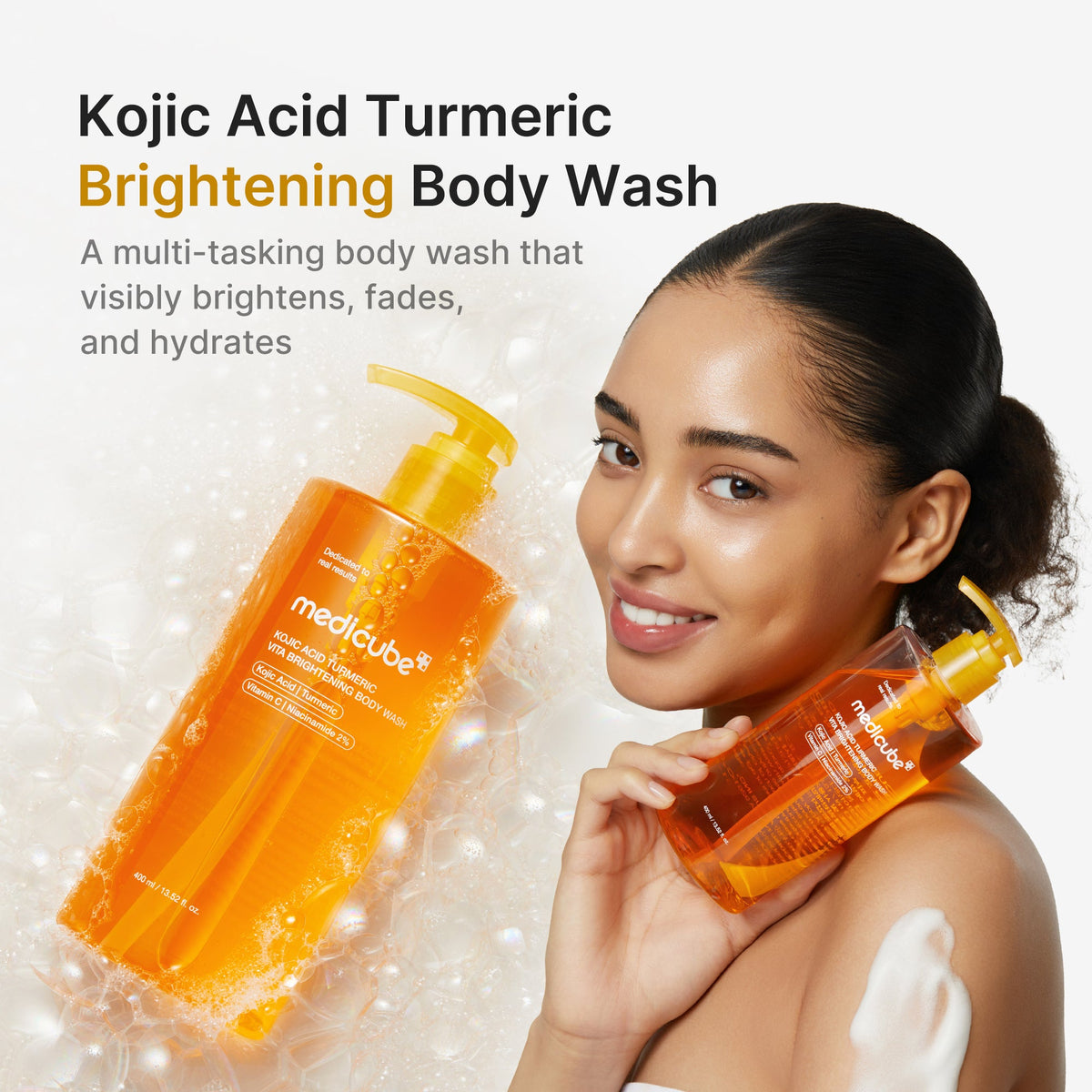 MEDICUBE — Kojic Acid Turmeric Brightening Body Wash