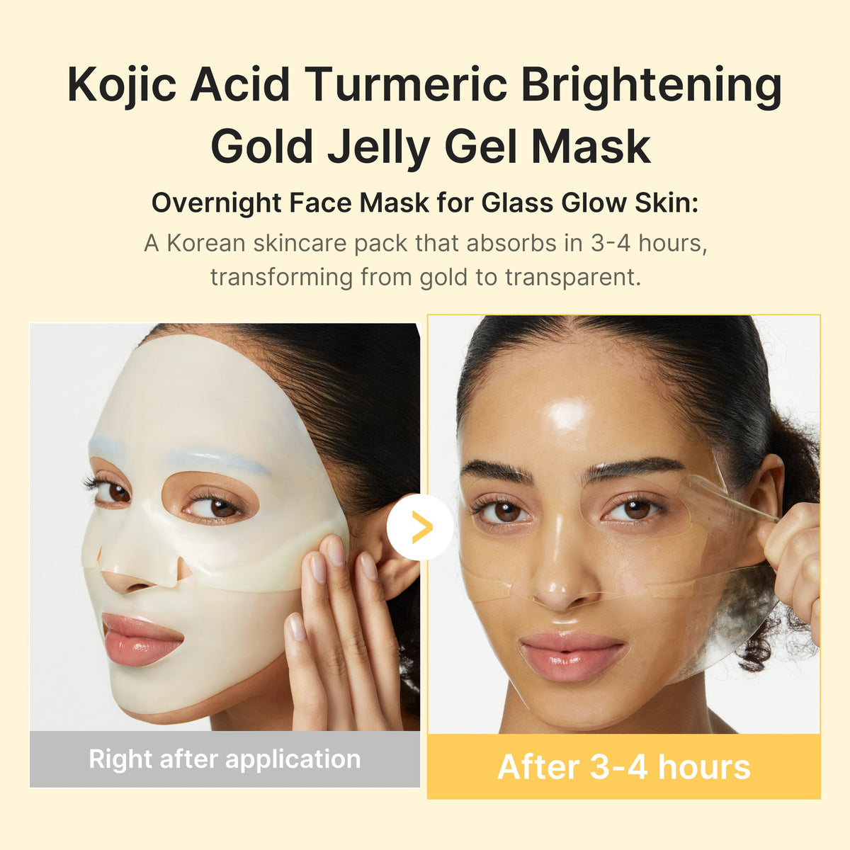 MEDICUBE — Kojic Acid Turmeric Gold Jelly Gel Mask
