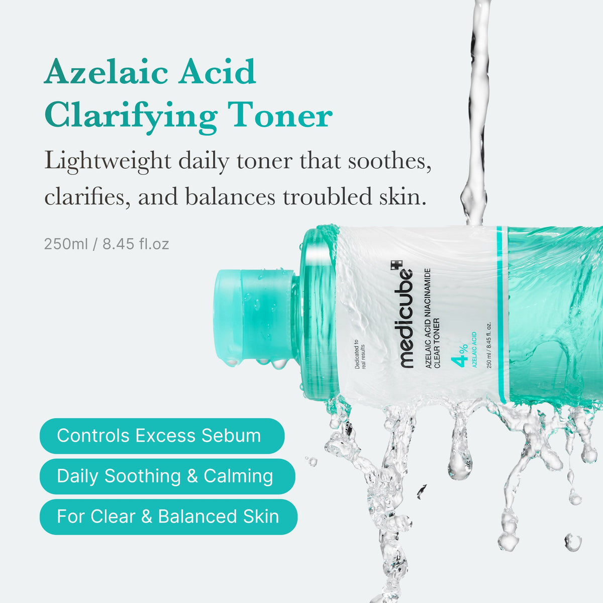 MEDICUBE — Azelaic Acid Niacinamide Clarifying Toner