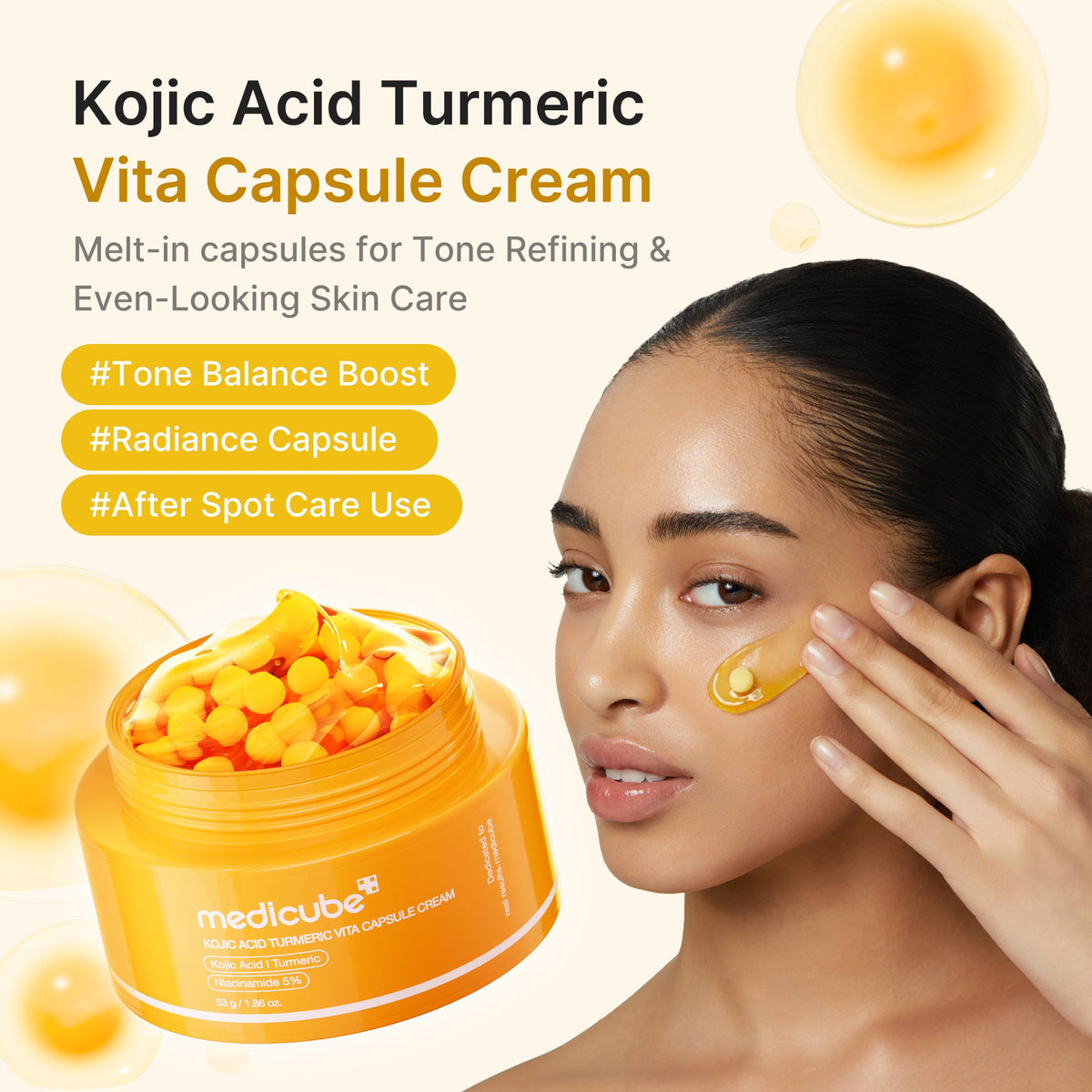 MEDICUBE — Kojic Acid Turmeric Vita Capsule Cream