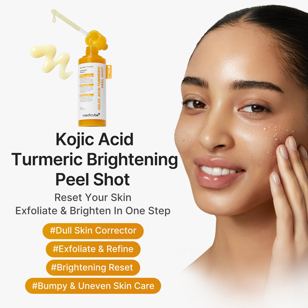 MEDICUBE — Kojic Acid Turmeric Peel Shot