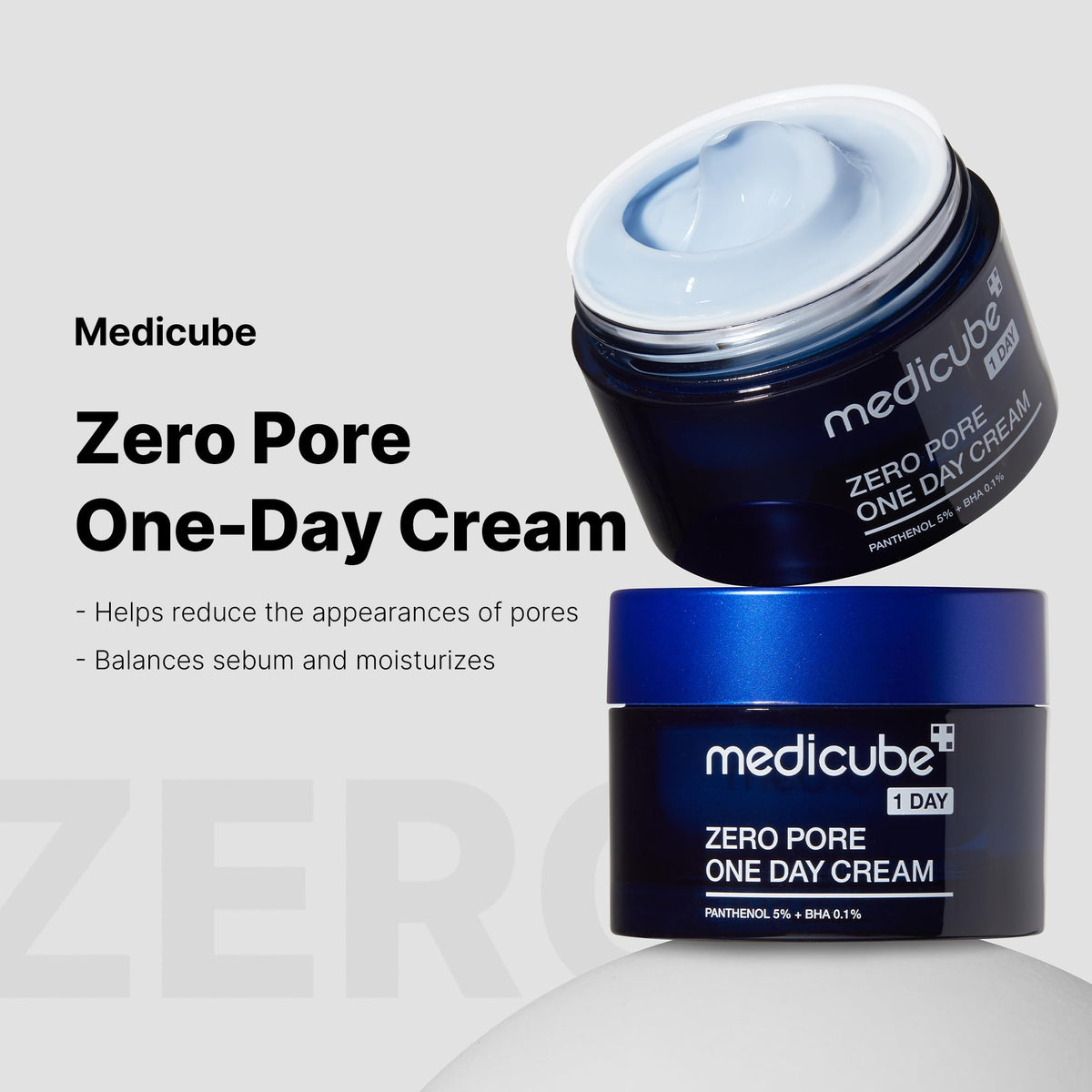 MEDICUBE — Zero Pore One-day Cream