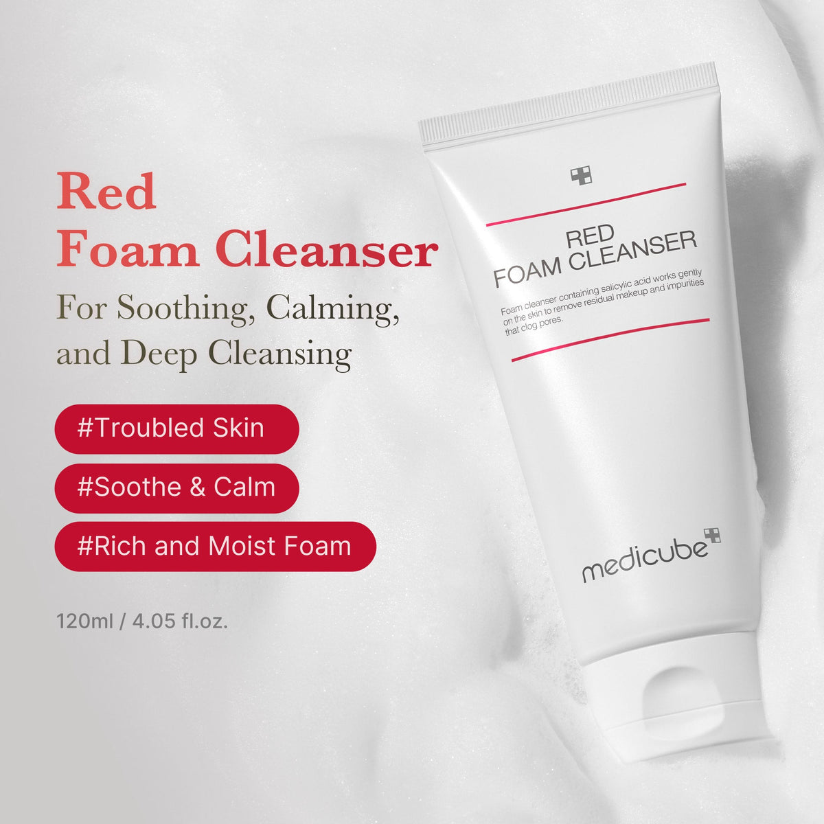 MEDICUBE — Red Foam Cleanser