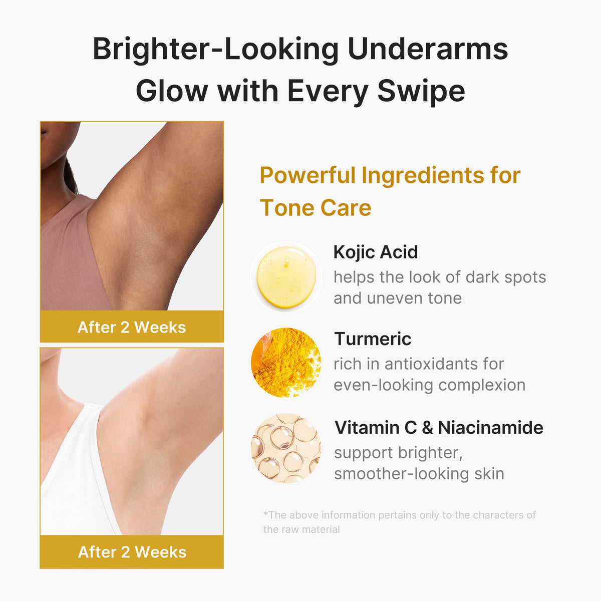 MEDICUBE — Kojic Acid Brightening Deodorant (Vanilla & Pistachio)