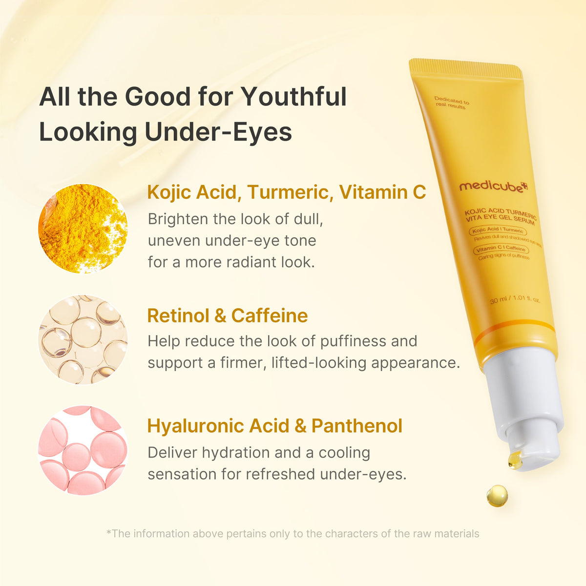 MEDICUBE — Kojic Acid Turmeric Eye Gel Serum