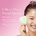 MEDICUBE — Clover Heart Facial Sponge