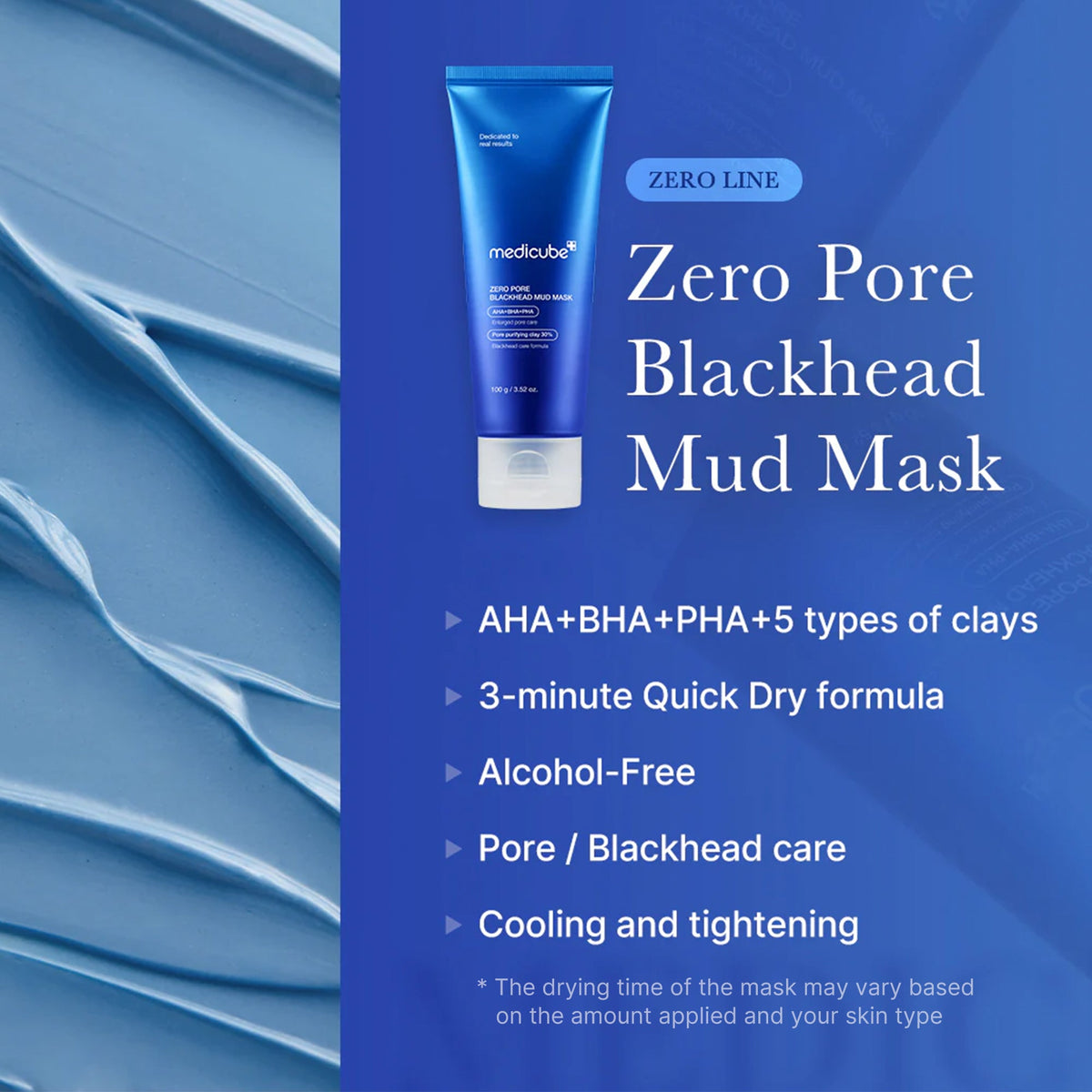 MEDICUBE — Zero Pore Blackhead Mud Mask