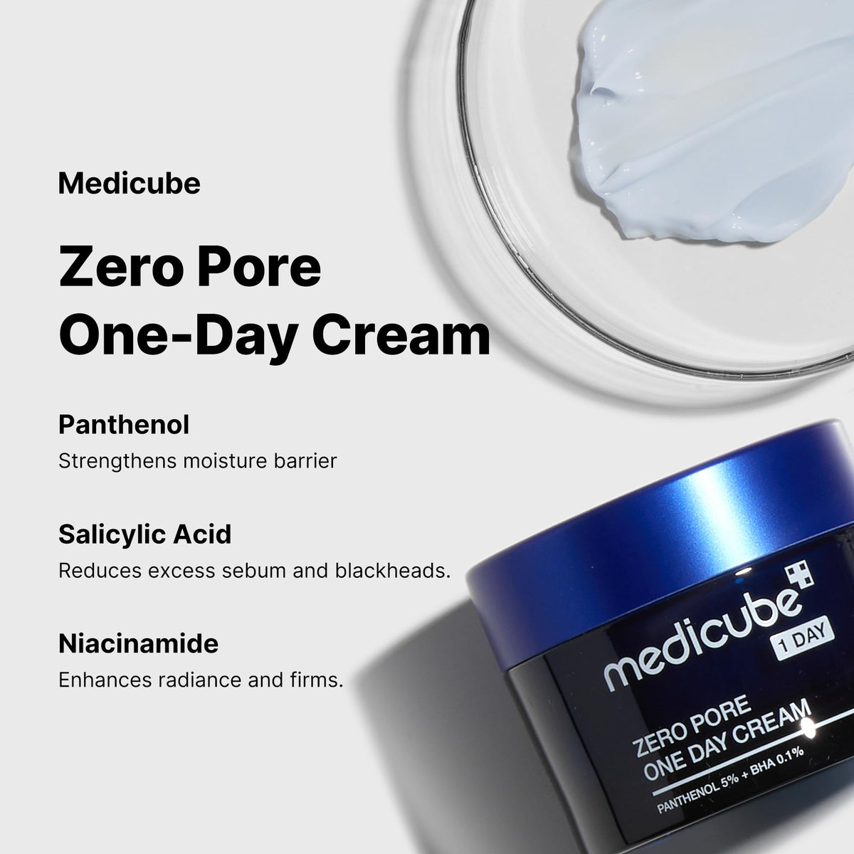 MEDICUBE — Zero Pore One-day Cream