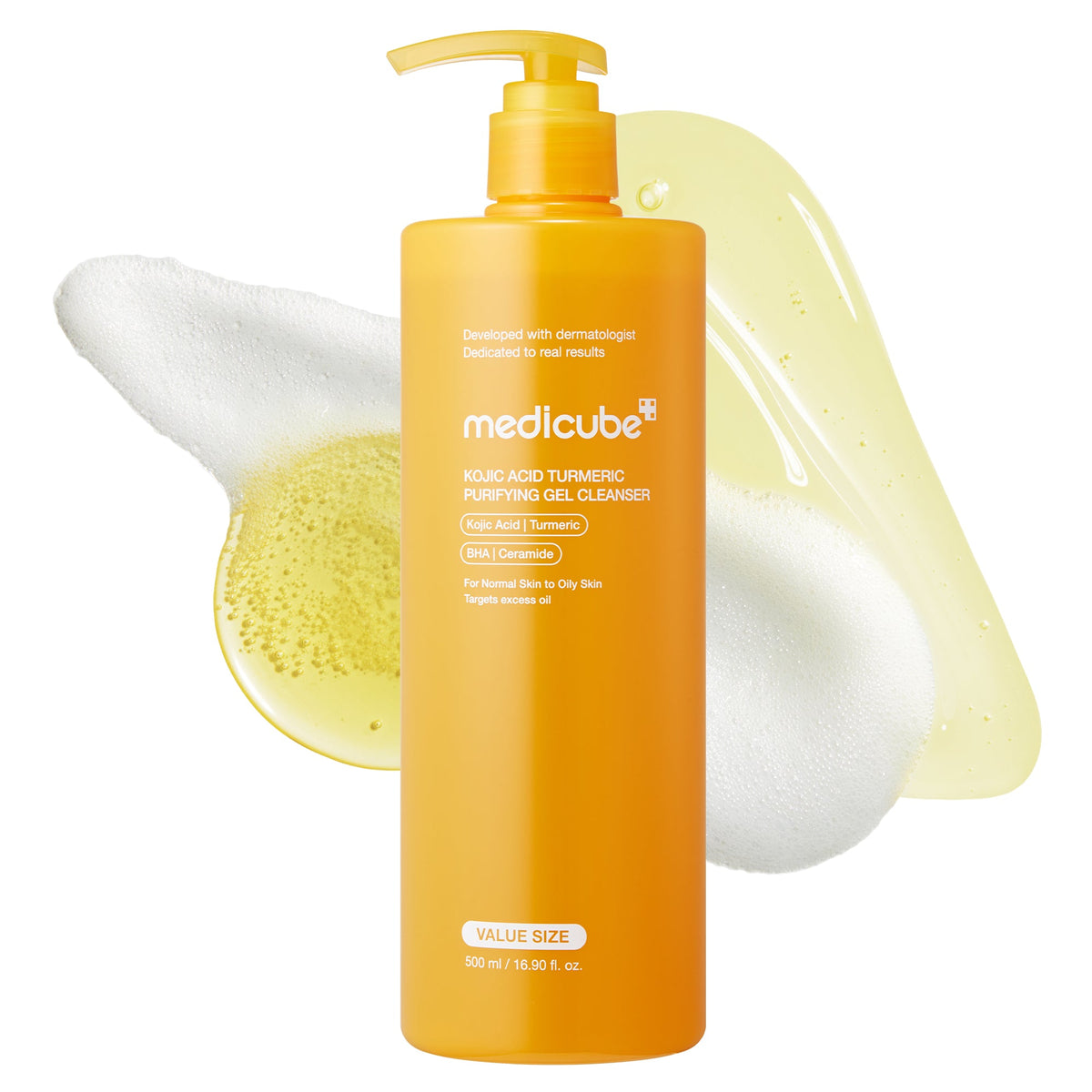 MEDICUBE — Kojic Acid Turmeric Purifying Gel Cleanser