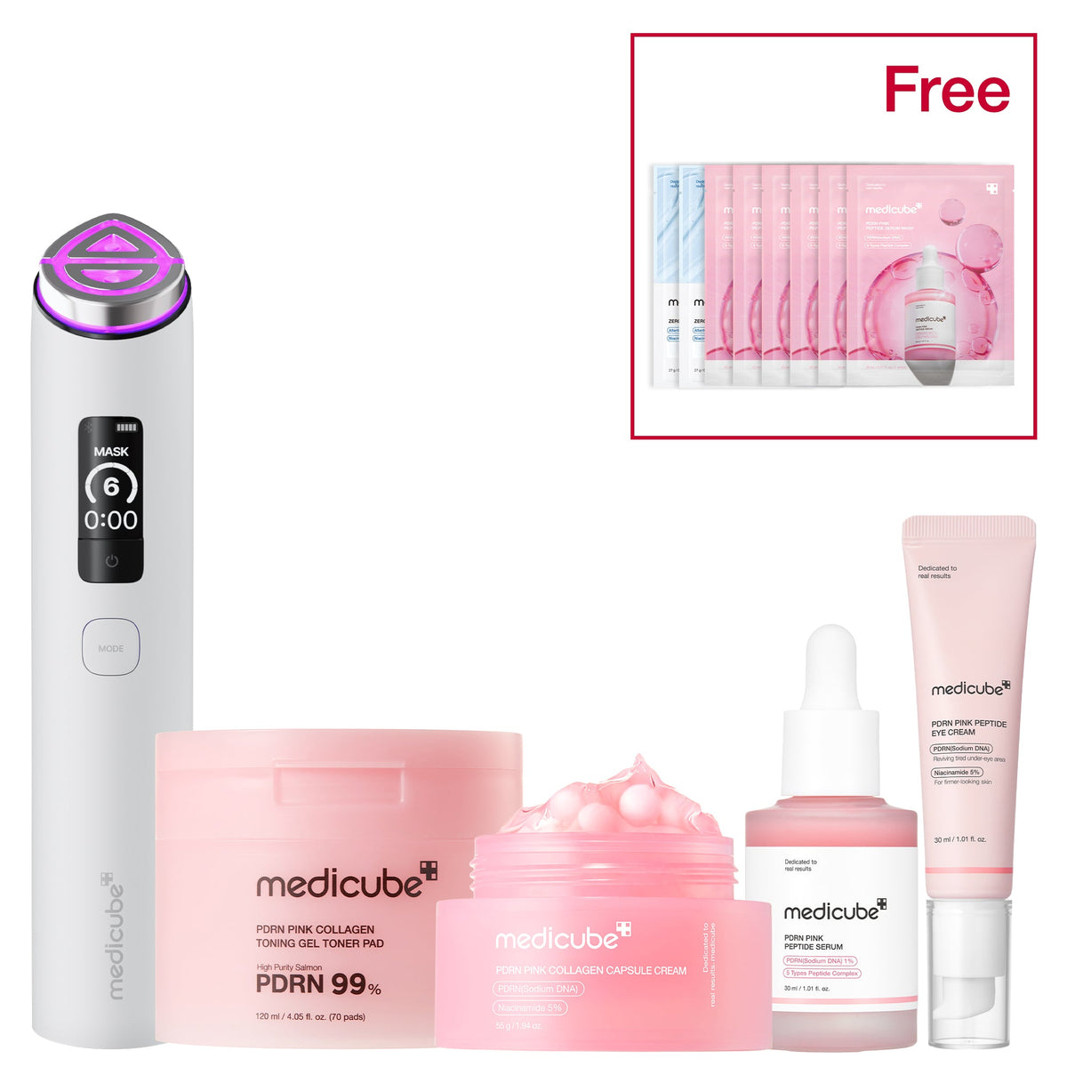 MEDICUBE — Ultimate PDRN 2X Glow Set