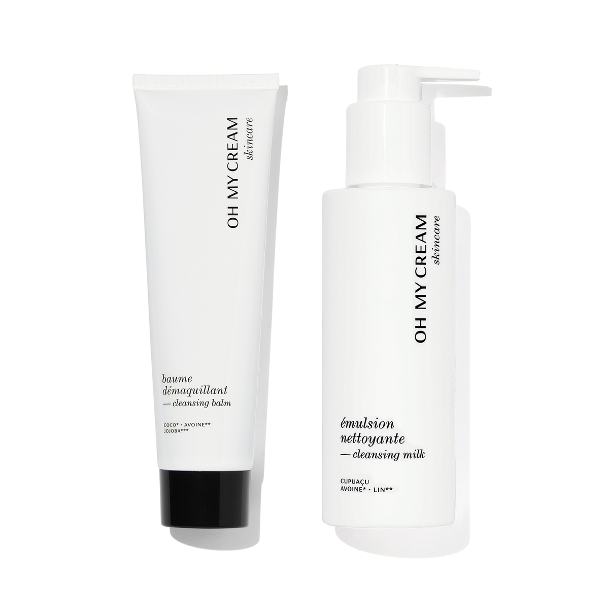 Oh My Cream Skincare — Le double nettoyage Baume et Emulsion