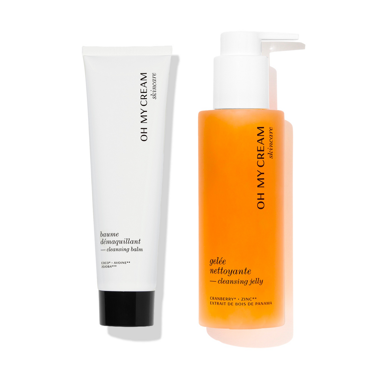 Oh My Cream Skincare — Le double nettoyage Baume et Gelée