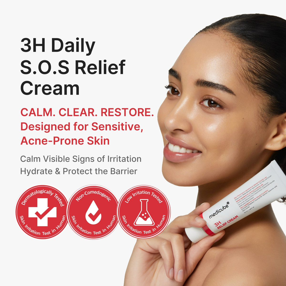 MEDICUBE — 3H Daily Relief Cream