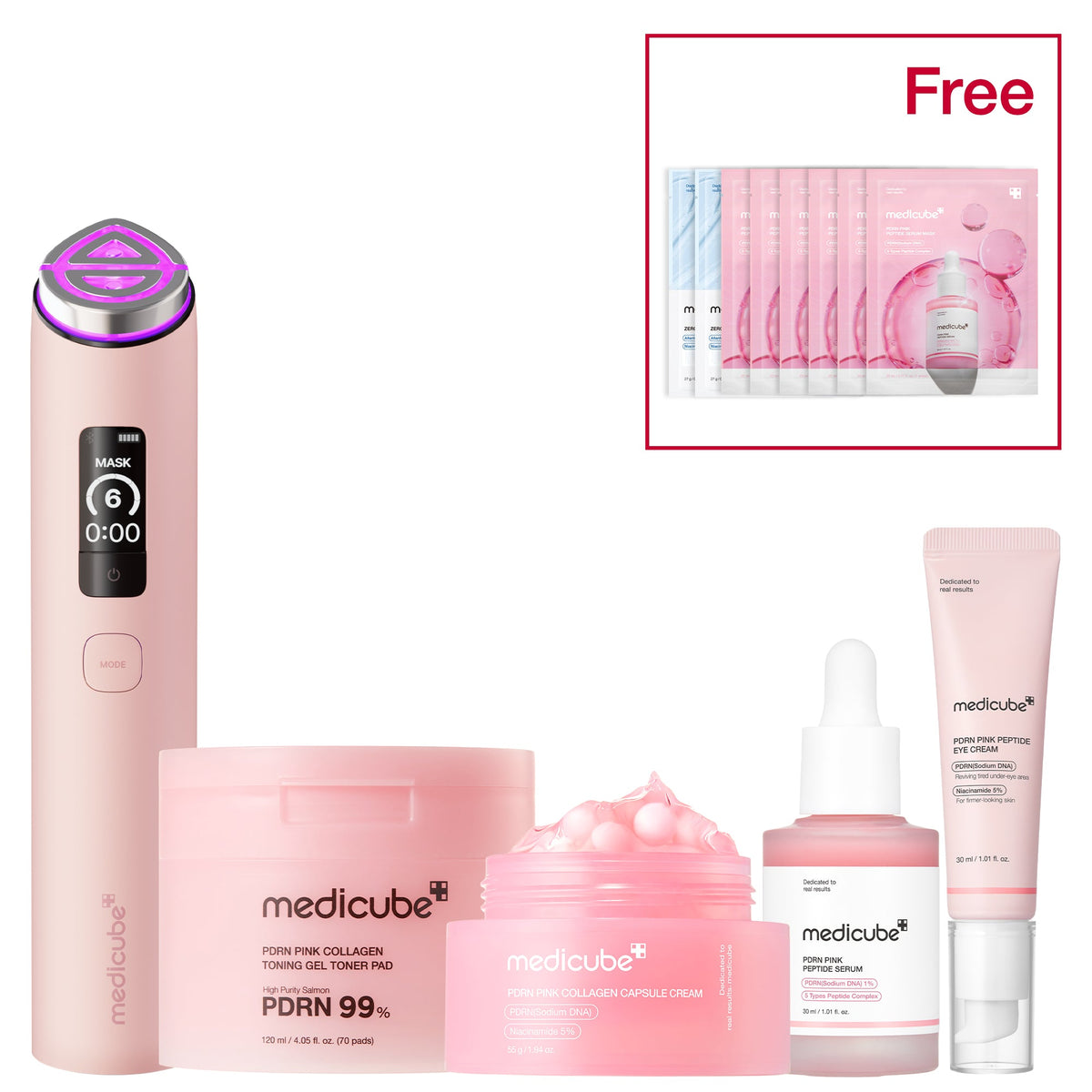 MEDICUBE — Ultimate PDRN 2X Glow Set