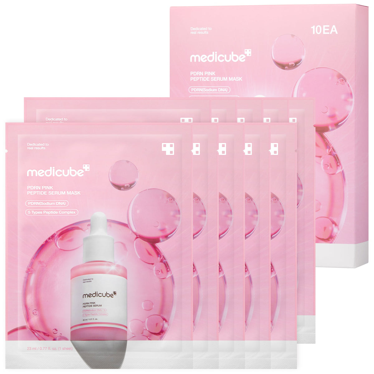 MEDICUBE — PDRN Pink Peptide Ampoule Mask