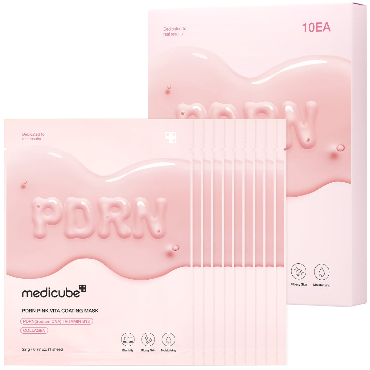MEDICUBE — PDRN Pink Vita Coating Sheet Mask