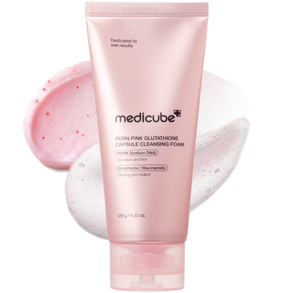 MEDICUBE — PDRN Pink Glutathione Capsule Foam Cleanser