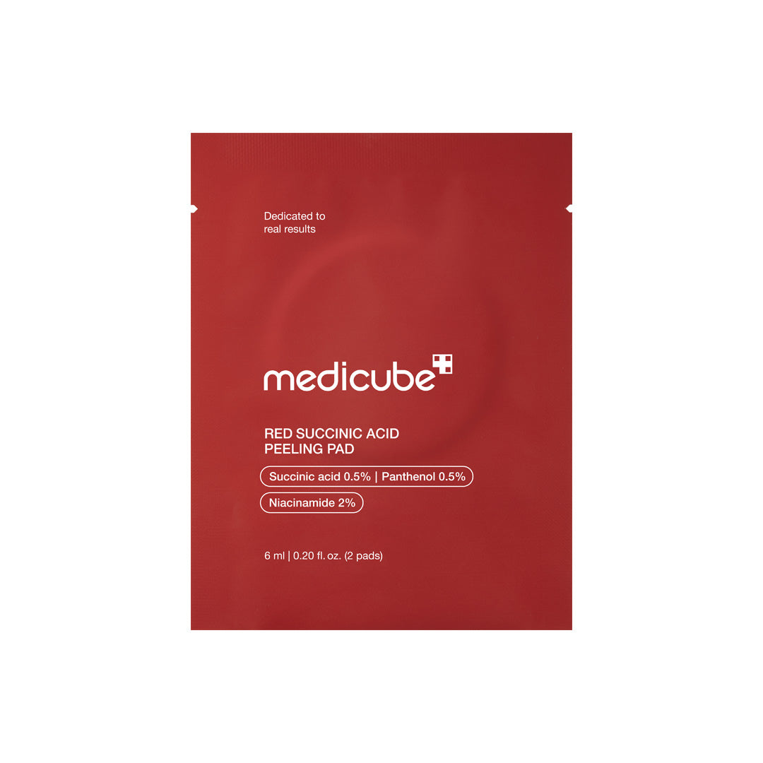 MEDICUBE — Red Succinic Acid Peeling Pad 2ea